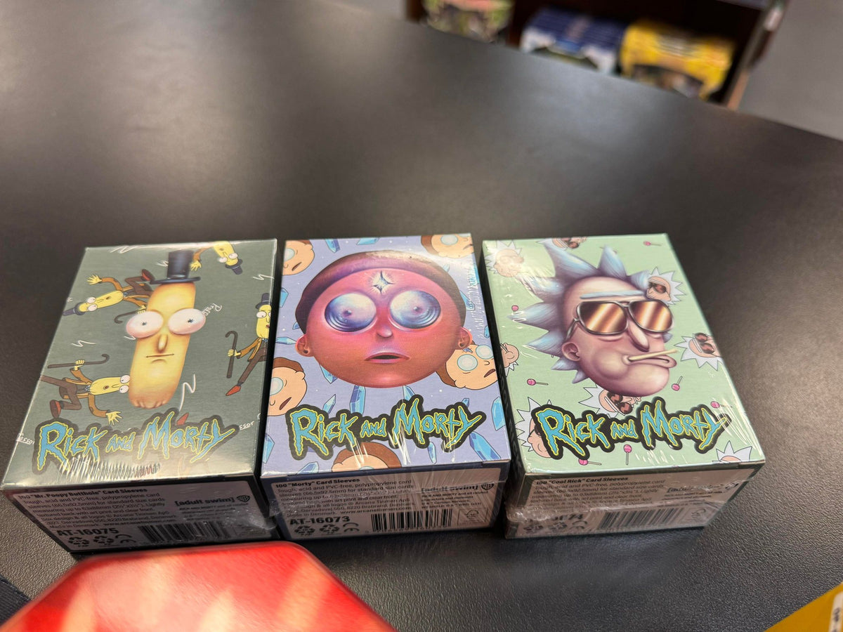 adult card sleeves Rick & Morty Brushed Art Sleeves