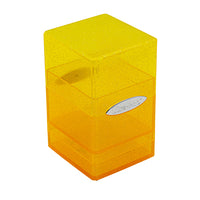 Deckbox: Satin Tower 100+ Glitter- Yellow