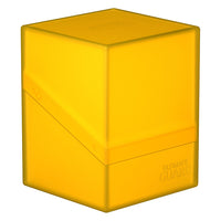 Ultimate Guard :Deck Case: Boulder 100+ Standard Size- Amber