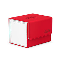 Ultimate Guard: Deck Case: Sidewinder 100+ Standard Size Synergy- Red/White