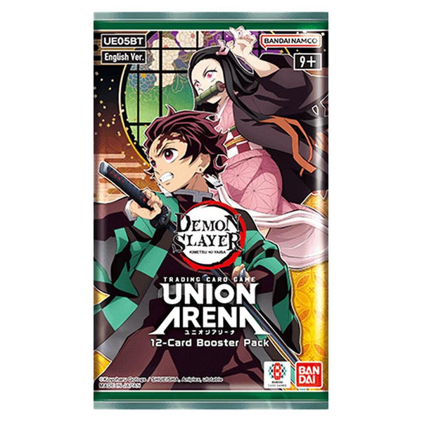 Union Arena Demon Slayer booster pack