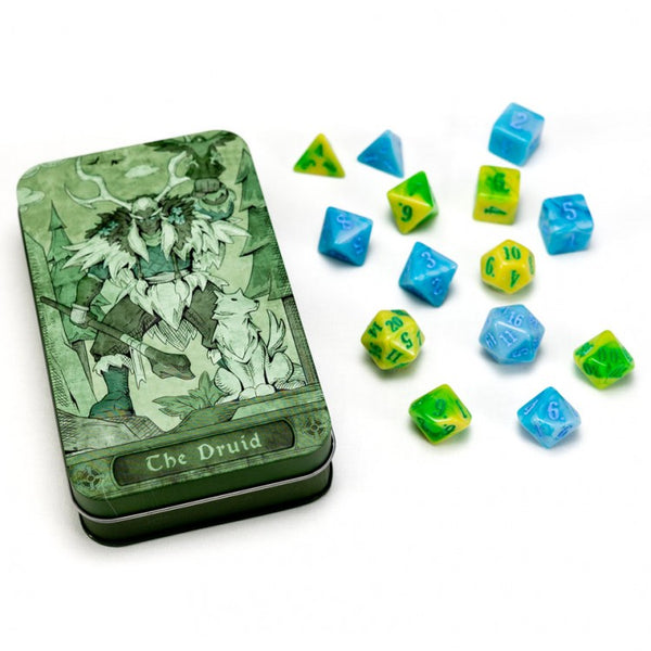 RPG Class Dice Set: Druid (14)