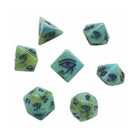 Eye of Horus Polyhedral Dice Set