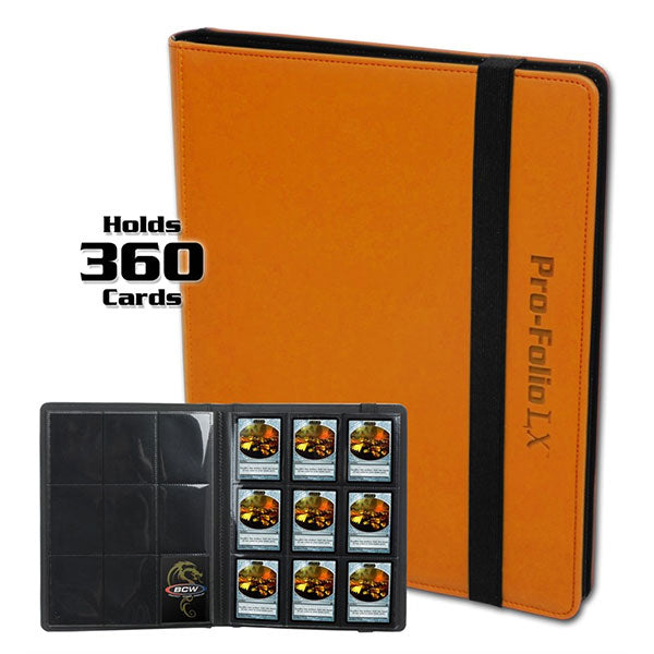 Portfolio: 9-Pocket Pro LX- Orange