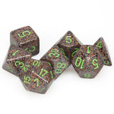 Chessex: 7-Set Ployhedral Dice Set (Speckled)