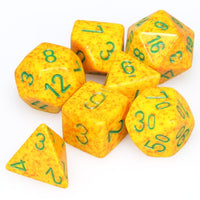 Chessex: 7-Set Ployhedral Dice Set (Speckled)