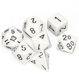 CHESSEX: 7-set Polyhedral Dice Set (OPAQUE)