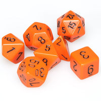 CHESSEX: 7-set Polyhedral Dice Set (OPAQUE)