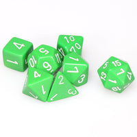CHESSEX: 7-set Polyhedral Dice Set (OPAQUE)