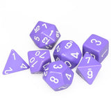 CHESSEX: 7-set Polyhedral Dice Set (OPAQUE)