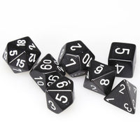CHESSEX: 7-set Polyhedral Dice Set (OPAQUE)
