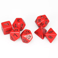 CHESSEX: 7-set Polyhedral Dice Set (OPAQUE)