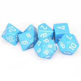 CHESSEX: 7-set Polyhedral Dice Set (OPAQUE)