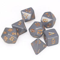 CHESSEX: 7-set Polyhedral Dice Set (OPAQUE)