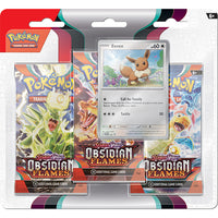 Pokemon TCG: Scarlet & Violet 03 Obsidian Flames- 3-Booster Blister Case