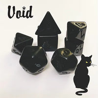 Kitty Clacks Polyhedral Dice Sets