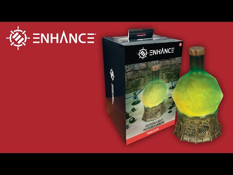 Enhance: Tabletop Potion Light (Green)