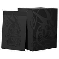 Dragon Shield: Deck Shell: Revised: Shadow Black/black