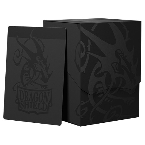 Dragon Shield: Deck Shell: Revised: Shadow Black/black