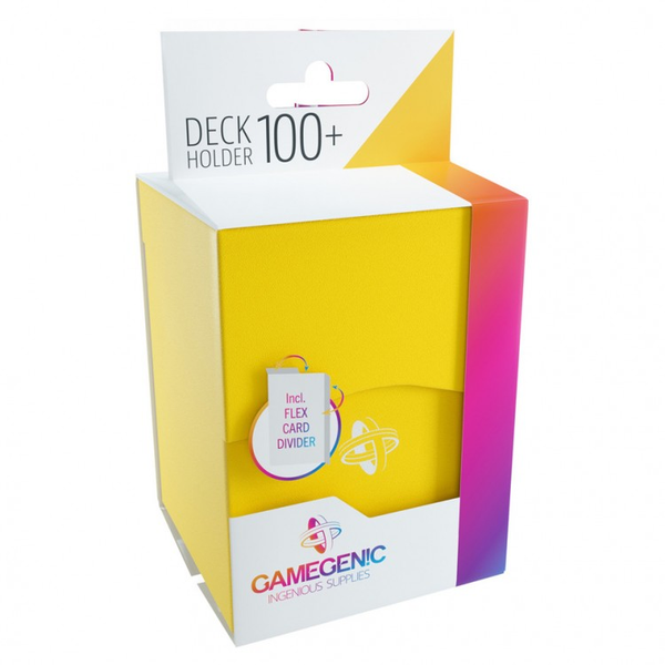 Deck Box: Deck Holder 100+ Yellow