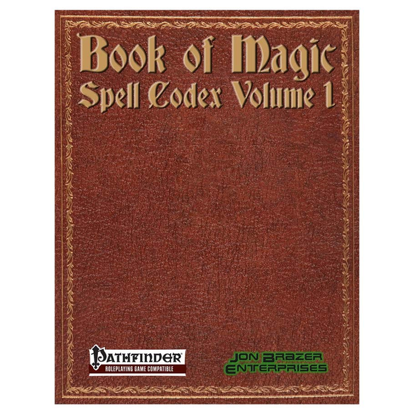 PathFinder: Book of Magic: Spell Codex Vol 1