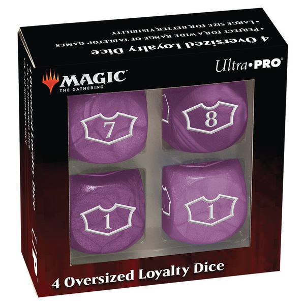 Dice: MtG: Loyalty Set Deluxe Swamp (4)
