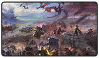 The Lord of the Rings: Tales of Middle-earth Borderless Scene Black Stitched Standard Gaming Playmat