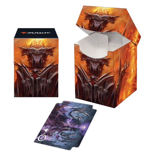 The Lord of the Rings: Tales of Middle-earth Sauron v2 100+ Deck Box