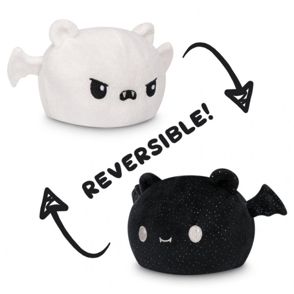 Reversible Bat Plush: Black & White