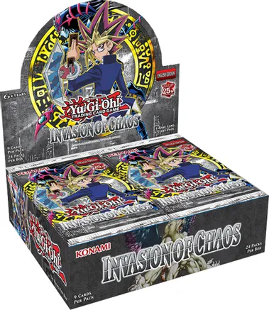 YGO: Invasion of Chaos 25th Anniversary  Booster box