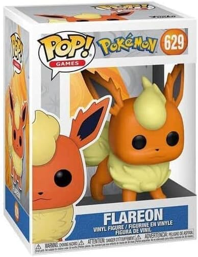 Funko Pop! Games: Pokemon - Flareon Vinyl Figure