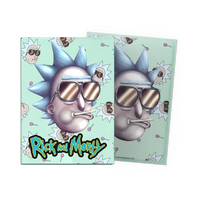 Rick & Morty Brushed Art Sleeves - Standard Size (100)