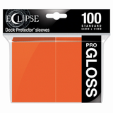 Deck Protector: Eclipse Gloss: Pumpkin Orange (100)