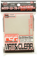 KMC: Oversized- Character Guard Matte Clear (60)