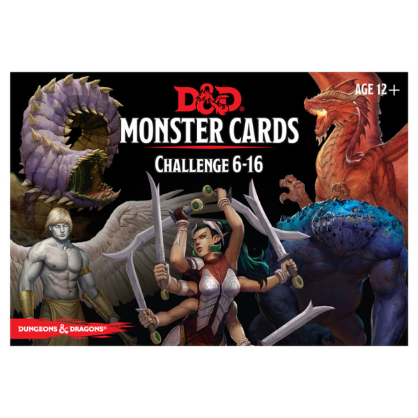 D&D 5E: Cards: Monster Cards: Challenge 6-16