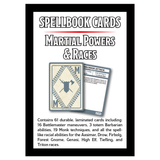 D&D 5E: Cards: Spellbook Cards: Martial Powers and Race Deck