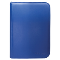 Binder: 4-Pocket: PRO: Zippered: Vivid: Blue