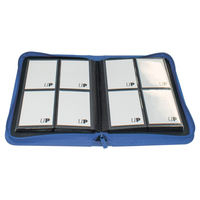 Binder: 4-Pocket: PRO: Zippered: Vivid: Blue