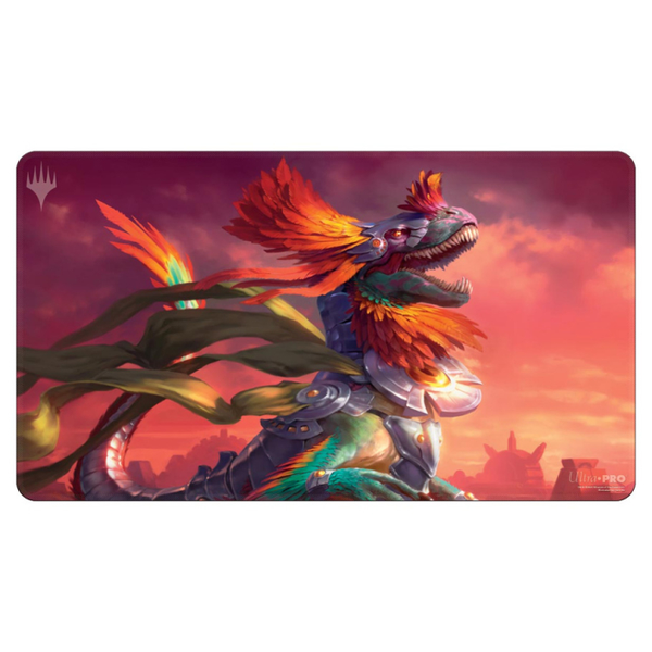 Playmat: Magic the Gathering: The Lost Caverns of Ixalan: Pantlaza, Sun-Favored