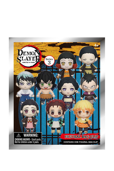 Demon slayer series 1 figural bag clip