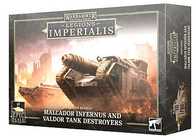 Legions Imperialis: Malcador Infernus and Valdor Tank Destroyers