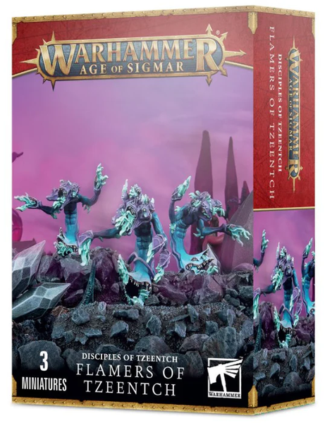 Warhammer Age of Sigmar- Diciples of Tzeentch: FLAMERS OF TZEENTCH