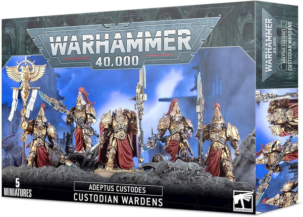 Warhammer 40,000- Adeptus Custodes: CUSTODIAN WARDENS