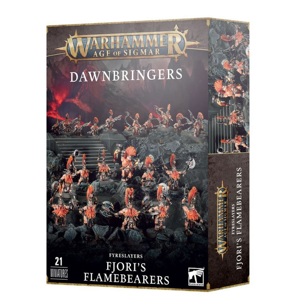 Warhammer- Fyreslayers: FJORI'S FLAMEBEARERS