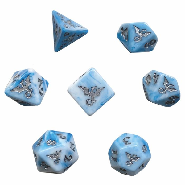 7-Set Swirl: Dragon Dice Set