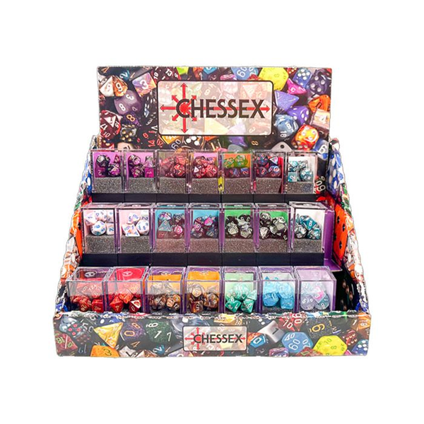 CHESSEX: 7-Set Mini Dice GEMINI