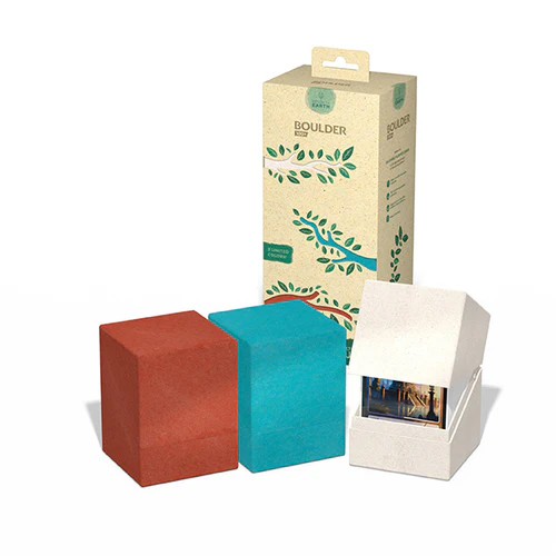 Ultimate Guard: Boulder 100+ 3 Pack Deck Boxes - Rusty Red, Turquoise, White