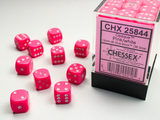 CHESSEX: d6 cube 12mm OPAQUE (36ct.)