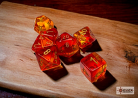 CHESSEX: 7-SetCube Dice GEMINI/TRANSLUCENT