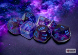 CHESSEX: 7-SetCube Polyhedral Dice Set - NEBULA